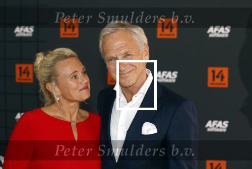 Leusden 25 september 2021
Premiere Nummer 14 ( Johan Cruijff ) in het AFAS Theater. Jaap Jongbloed met zijn vrouw inge