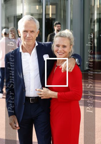 Leusden 25 september 2021
Premiere Nummer 14 ( Johan Cruijff ) in het AFAS Theater. Jaap Jongbloed met zijn vrouw inge