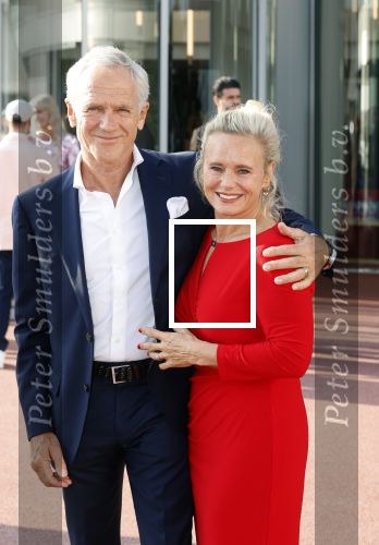 Leusden 25 september 2021
Premiere Nummer 14 ( Johan Cruijff ) in het AFAS Theater. Jaap Jongbloed met zijn vrouw inge