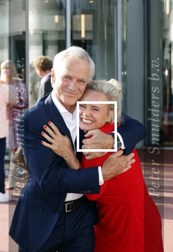 Leusden 25 september 2021
Premiere Nummer 14 ( Johan Cruijff ) in het AFAS Theater. Jaap Jongbloed met zijn vrouw inge