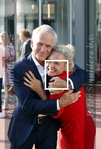 Leusden 25 september 2021
Premiere Nummer 14 ( Johan Cruijff ) in het AFAS Theater. Jaap Jongbloed met zijn vrouw inge