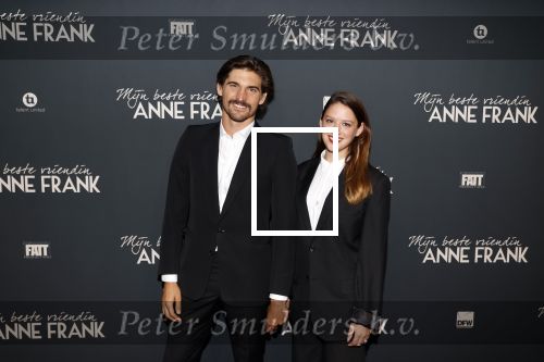 Amsterdam 6 september 2021
Premiere Mijn beste vriendin Anne Frank in Tuschinski.
Jamie Grant met vriend
