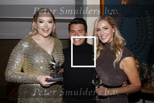 Amsterdam 14 oktober 2021
Televizierring gala in Carre Amsterdam. Jan Smit met zijn vrouw Liza en Nikkie Tutorials