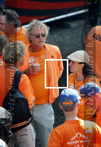 Zandvoort 5 september 2021
Jeroen pauw met zijn vriendin Zoe bij de Grand Prix F1 in Zandvoort