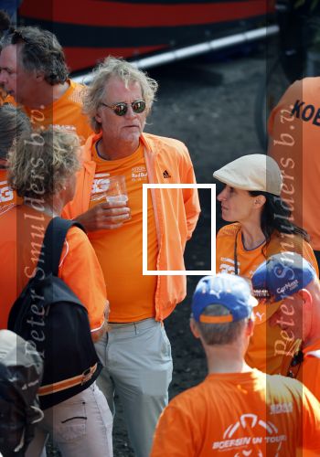 Zandvoort 5 september 2021
Jeroen pauw met zijn vriendin Zoe bij de Grand Prix F1 in Zandvoort