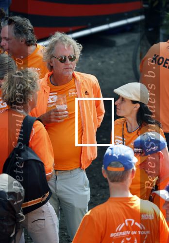 Zandvoort 5 september 2021
Jeroen pauw met zijn vriendin Zoe bij de Grand Prix F1 in Zandvoort