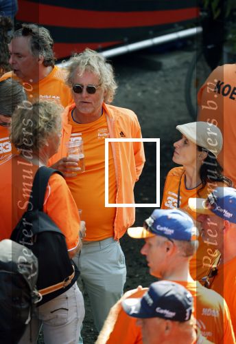 Zandvoort 5 september 2021
Jeroen pauw met zijn vriendin Zoe bij de Grand Prix F1 in Zandvoort