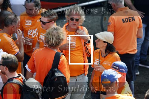 Zandvoort 5 september 2021
Jeroen pauw met zijn vriendin Zoe bij de Grand Prix F1 in Zandvoort