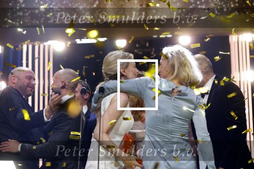 Amsterdam 14 oktober 2021
Televizierring gala in Carre Amsterdam.. De winnaar is Jessica Villerius met de kinderen van Ruinerwold