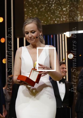Amsterdam 14 oktober 2021
Televizierring gala in Carre Amsterdam.. De winnaar is Jessica Villerius met de kinderen van Ruinerwold