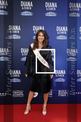 Amsterdam 12 september 2021
Premiere Diana en zonen in het deLaMar theater.
Miss Nederland 2021 Julia Sinning