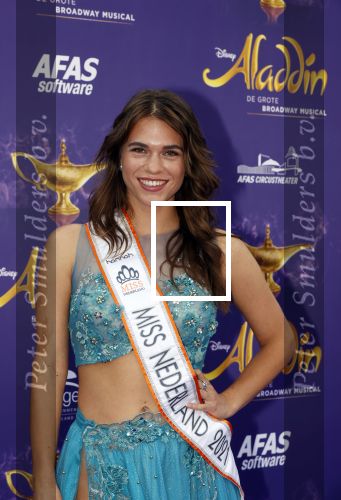 Scheveningen 26 september 2021
Premiere Aladdin in het circustheater.
Miss Nederland Julia Sinning