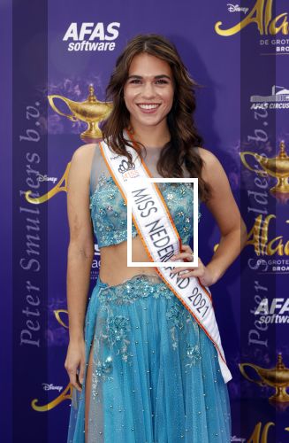 Scheveningen 26 september 2021
Premiere Aladdin in het circustheater.
Miss Nederland Julia Sinning