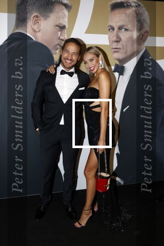 Amsterdam 28 september 2021
Premiere James Bond in Tuschinski. Juvat Westendorp met zijn vriendin