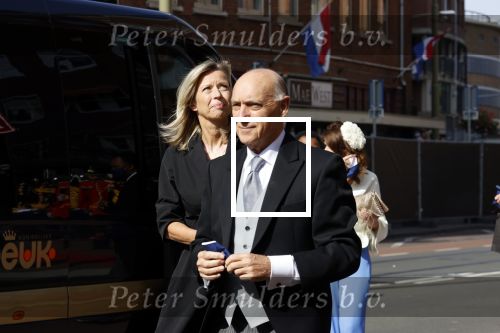 Den Haag 21 september 2021
Prinsjesdag in Den Haag 2021. De troonrede is in de grote kerk. Aanwezig namens de koninklijke familie zijn Koning Willem Alexander en Koningin Maxima Prins Constantijn en Prinses Laurentien. Kajsa Ollongren