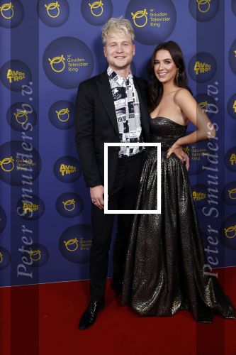 Amsterdam 14 oktober 2021
Televizierring gala in Carre Amsterdam. Kalvijn met vriendin