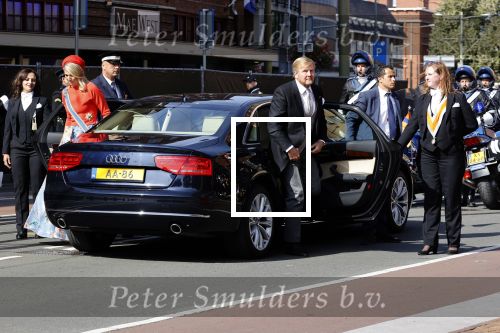 Den Haag 21 september 2021
Prinsjesdag in Den Haag 2021. De troonrede is in de grote kerk. Aanwezig namens de koninklijke familie zijn Koning Willem Alexander en Koningin Maxima Prins Constantijn en Prinses Laurentien.