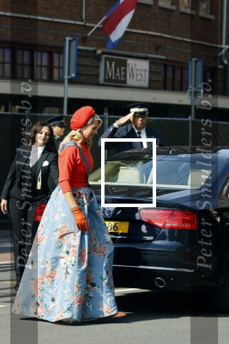Den Haag 21 september 2021
Prinsjesdag in Den Haag 2021. De troonrede is in de grote kerk. Aanwezig namens de koninklijke familie zijn Koning Willem Alexander en Koningin Maxima Prins Constantijn en Prinses Laurentien.