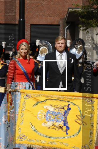 Den Haag 21 september 2021
Prinsjesdag in Den Haag 2021. De troonrede is in de grote kerk. Aanwezig namens de koninklijke familie zijn Koning Willem Alexander en Koningin Maxima Prins Constantijn en Prinses Laurentien.
