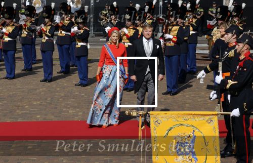 Den Haag 21 september 2021
Prinsjesdag in Den Haag 2021. De troonrede is in de grote kerk. Aanwezig namens de koninklijke familie zijn Koning Willem Alexander en Koningin Maxima Prins Constantijn en Prinses Laurentien.