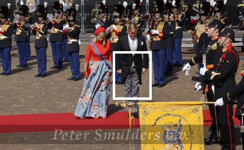 Den Haag 21 september 2021
Prinsjesdag in Den Haag 2021. De troonrede is in de grote kerk. Aanwezig namens de koninklijke familie zijn Koning Willem Alexander en Koningin Maxima Prins Constantijn en Prinses Laurentien.