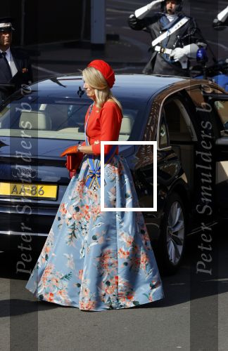 Den Haag 21 september 2021
Prinsjesdag in Den Haag 2021. De troonrede is in de grote kerk. Aanwezig namens de koninklijke familie zijn Koning Willem Alexander en Koningin Maxima Prins Constantijn en Prinses Laurentien.