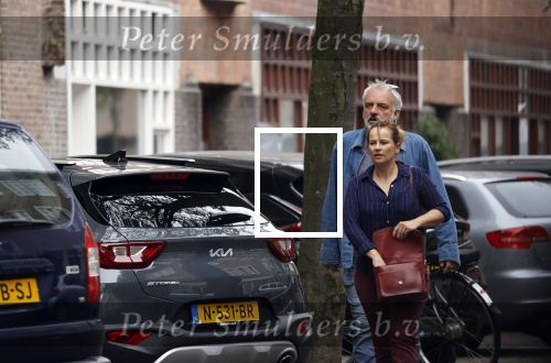 Amsterdam 25 september 2021
Lies Visschedijk met haar neiwue vriend Mar en zijn dochter op straat in Amsterdam.