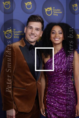 Amsterdam 14 oktober 2021
Televizierring gala in Carre Amsterdam. 
Lucas v d Meerendonk en Evita Mac-nack