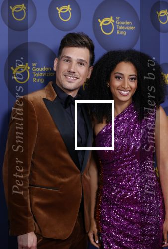 Amsterdam 14 oktober 2021
Televizierring gala in Carre Amsterdam. 
Lucas v d Meerendonk en Evita Mac-nack