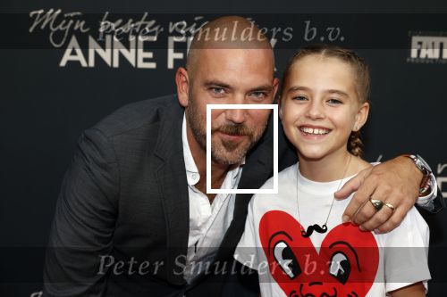 Amsterdam 6 september 2021
Premiere Mijn beste vriendin Anne Frank in Tuschinski.
Matteo v d Grijn met zijn dochter