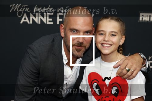 Amsterdam 6 september 2021
Premiere Mijn beste vriendin Anne Frank in Tuschinski.
Matteo v d Grijn met zijn dochter