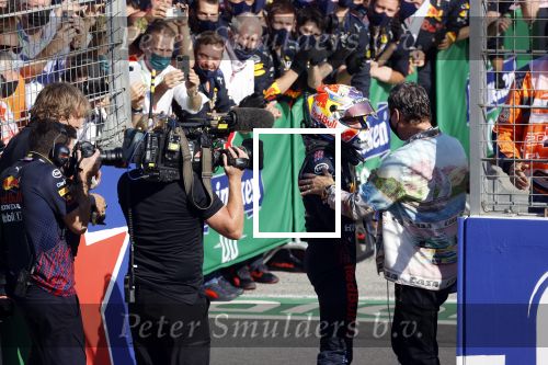 Zandvoort 5 september 2021
Grand Pris F1 op circuit Zandvoort . Aanwezig oa Koning Willem Alexander Koningin Maxima Prinses Amalia en prinses Alexia. Max Verstappen wint de GP Lewis Hamilton is 2e en Valteri Bottas 3e. Max met Tiesto