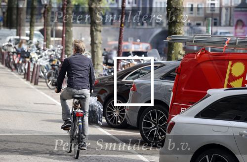 Amsterdam 6 september 2021
Max Westerman op de fiets in het centrum van Amsterdam.