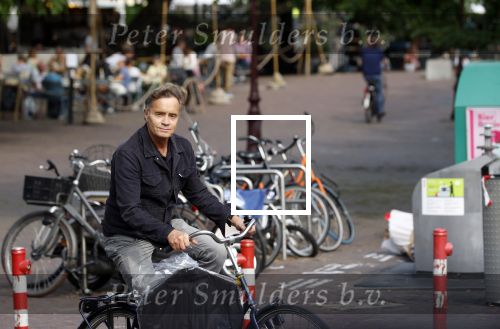 Amsterdam 6 september 2021
Max Westerman op de fiets in het centrum van Amsterdam.