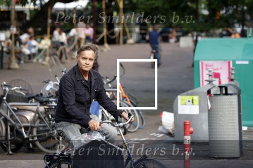 Amsterdam 6 september 2021
Max Westerman op de fiets in het centrum van Amsterdam.