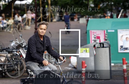 Amsterdam 6 september 2021
Max Westerman op de fiets in het centrum van Amsterdam.