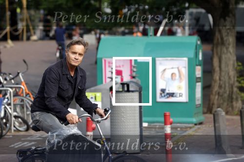 Amsterdam 6 september 2021
Max Westerman op de fiets in het centrum van Amsterdam.