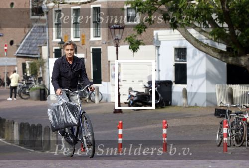 Amsterdam 6 september 2021
Max Westerman op de fiets in het centrum van Amsterdam.