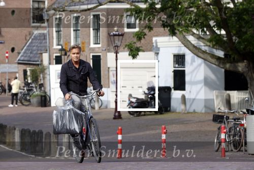 Amsterdam 6 september 2021
Max Westerman op de fiets in het centrum van Amsterdam.