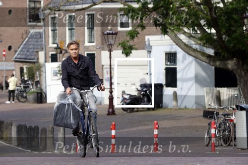 Amsterdam 6 september 2021
Max Westerman op de fiets in het centrum van Amsterdam.