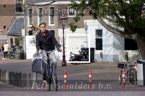 Amsterdam 6 september 2021
Max Westerman op de fiets in het centrum van Amsterdam.