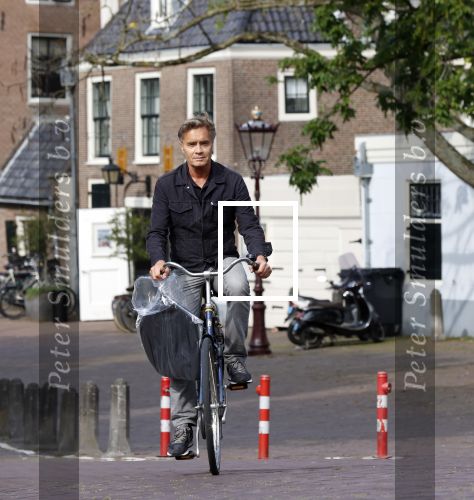 Amsterdam 6 september 2021
Max Westerman op de fiets in het centrum van Amsterdam.