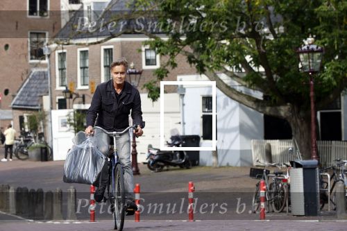 Amsterdam 6 september 2021
Max Westerman op de fiets in het centrum van Amsterdam.