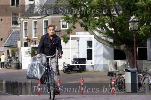 Amsterdam 6 september 2021
Max Westerman op de fiets in het centrum van Amsterdam.