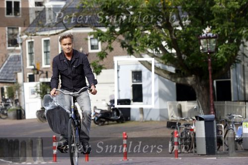 Amsterdam 6 september 2021
Max Westerman op de fiets in het centrum van Amsterdam.
