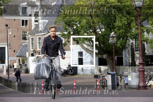 Amsterdam 6 september 2021
Max Westerman op de fiets in het centrum van Amsterdam.