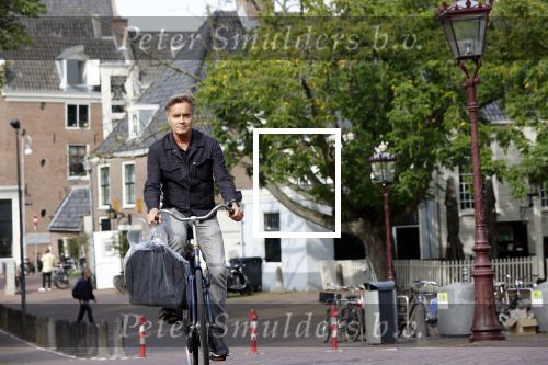 Amsterdam 6 september 2021
Max Westerman op de fiets in het centrum van Amsterdam.