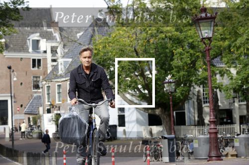 Amsterdam 6 september 2021
Max Westerman op de fiets in het centrum van Amsterdam.