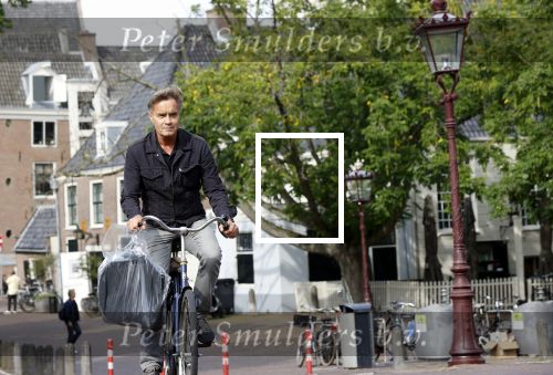 Amsterdam 6 september 2021
Max Westerman op de fiets in het centrum van Amsterdam.