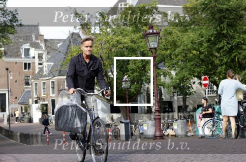 Amsterdam 6 september 2021
Max Westerman op de fiets in het centrum van Amsterdam.